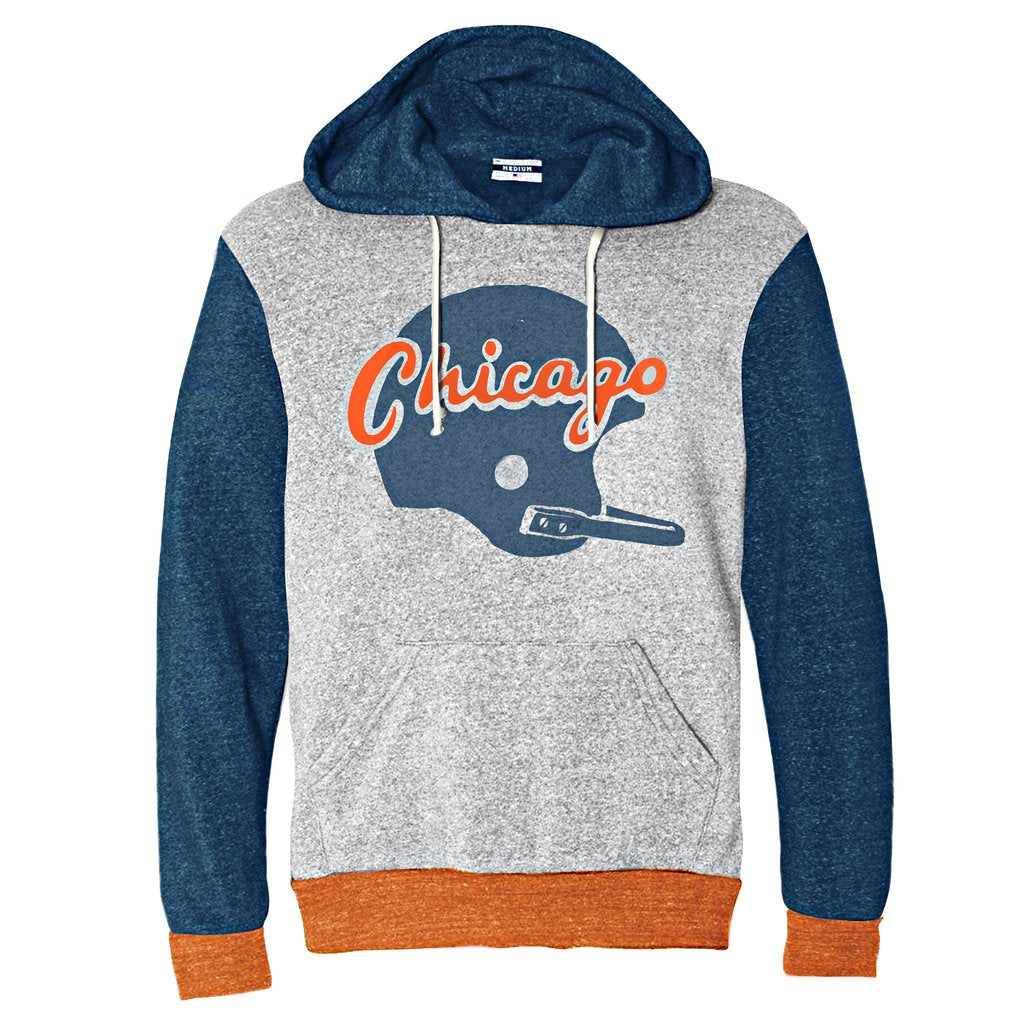 New Incredibly Soft, Color-Block Football Hoodies