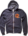 Chicago Football Patch Zip-Up Hoodie