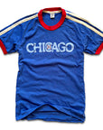 Retro Chicago Baseball Custom Ringer T-Shirt