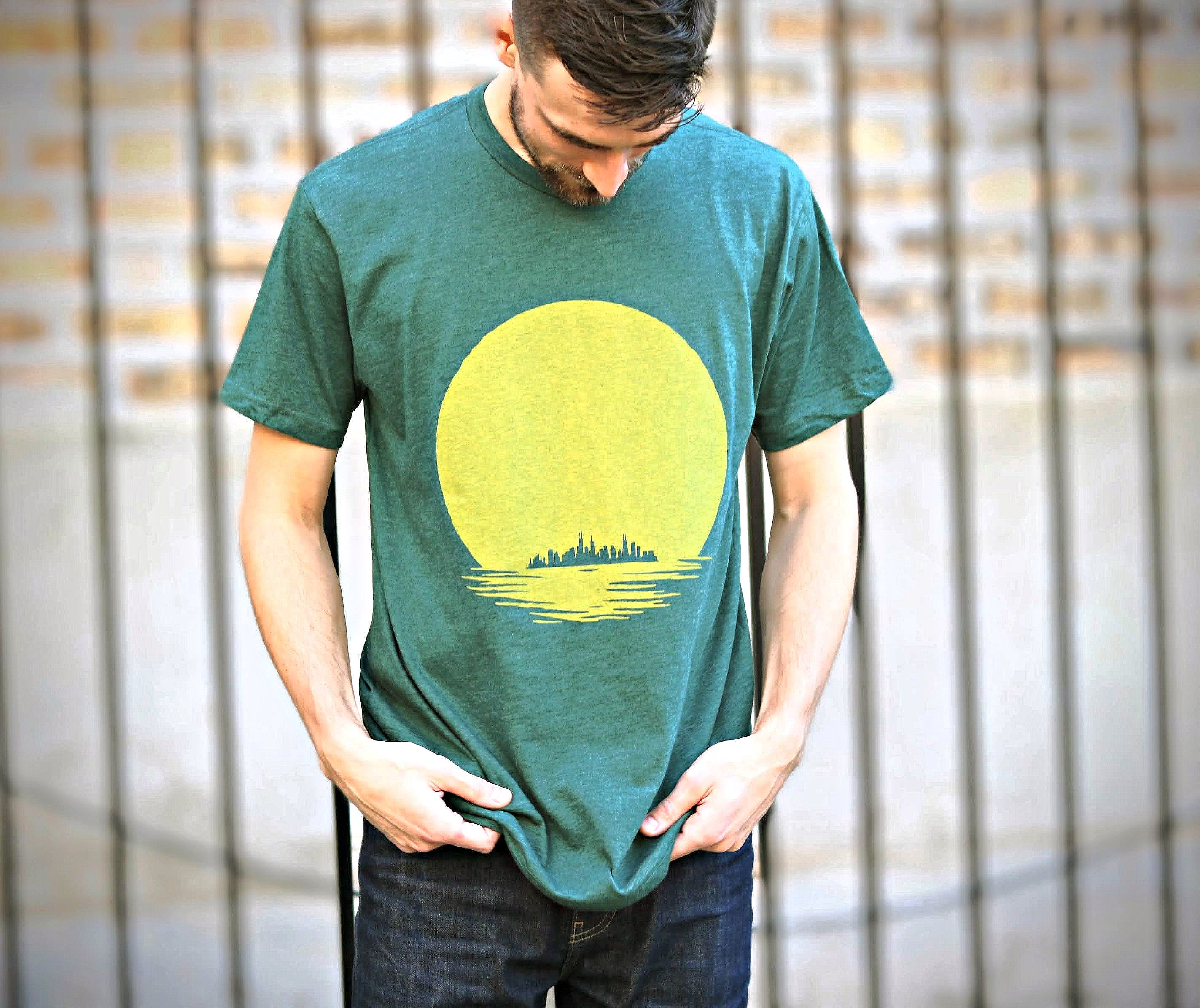 Chicago Sunset shirt