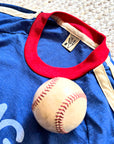 Retro Chicago Baseball Custom Ringer T-Shirt