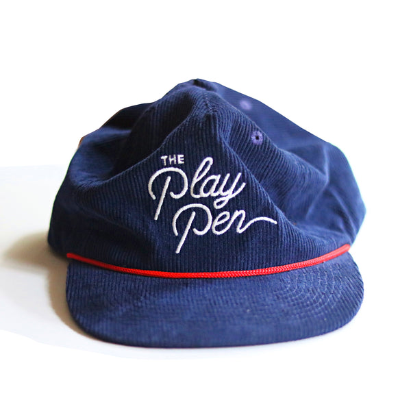 Chicago Summer Rope Hat - Navy