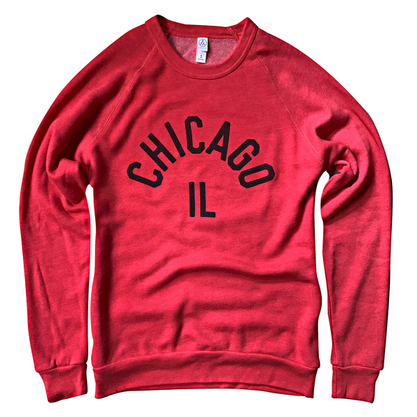 Chicago IL Blue Crewneck - Chitown Clothing