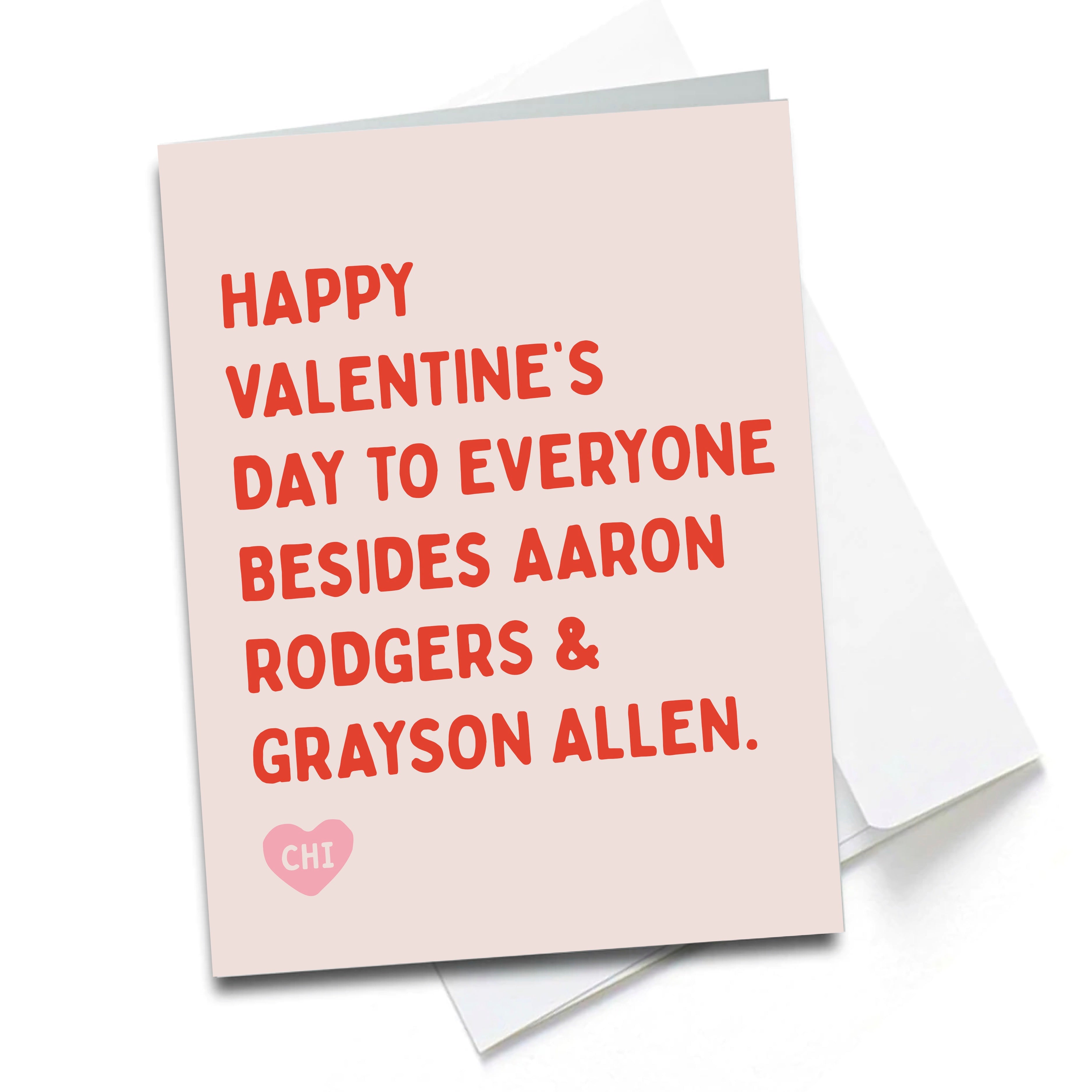 Chicago Bull Valentine's Card