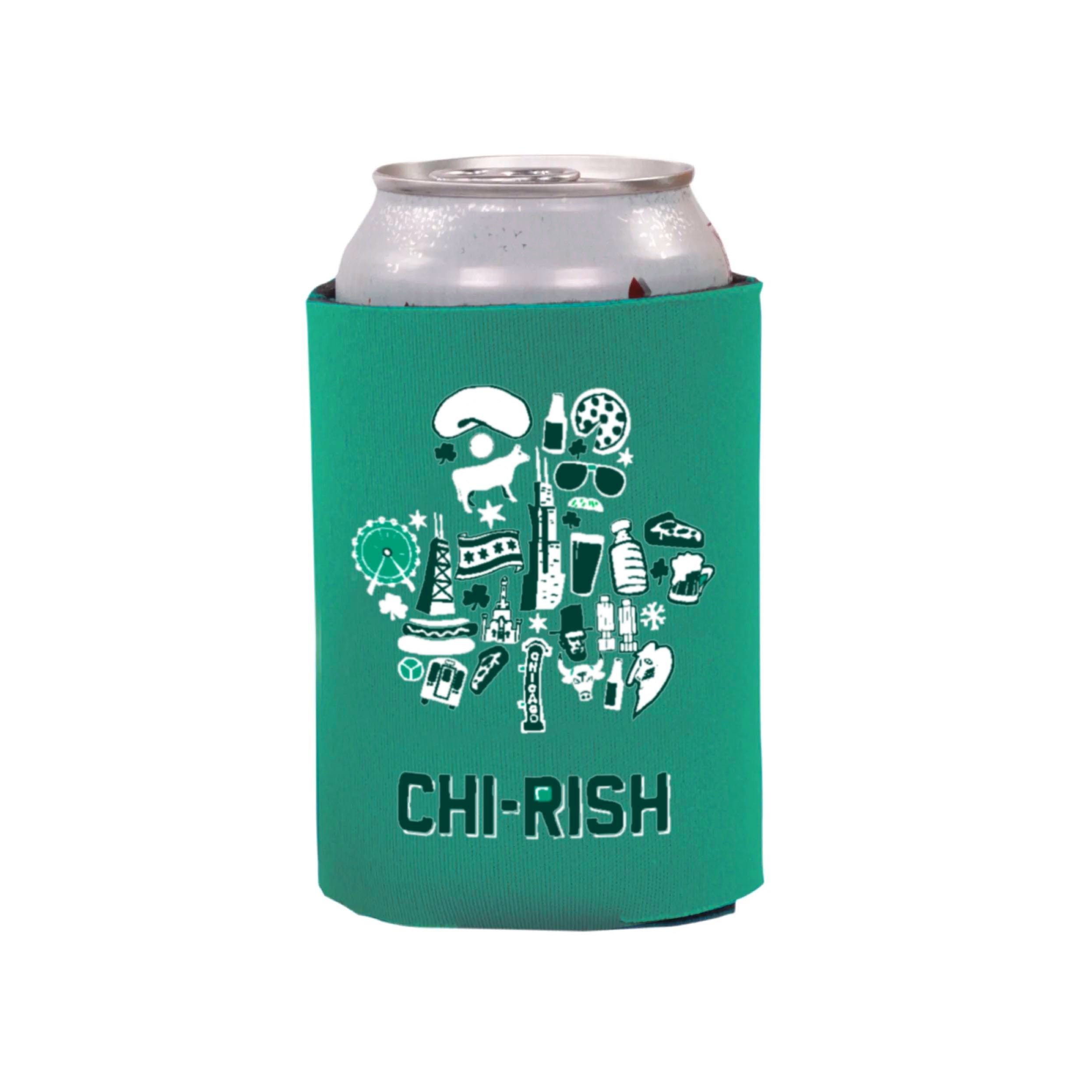 Chicago St. Patrick’s Day Beer Koozie