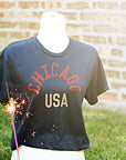 Chicago Crop Top Shirt