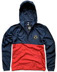 Municipal Logo Patch Navy/Red Quarter-Zip Jacket