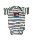 Chicago Flag Baby Onesie