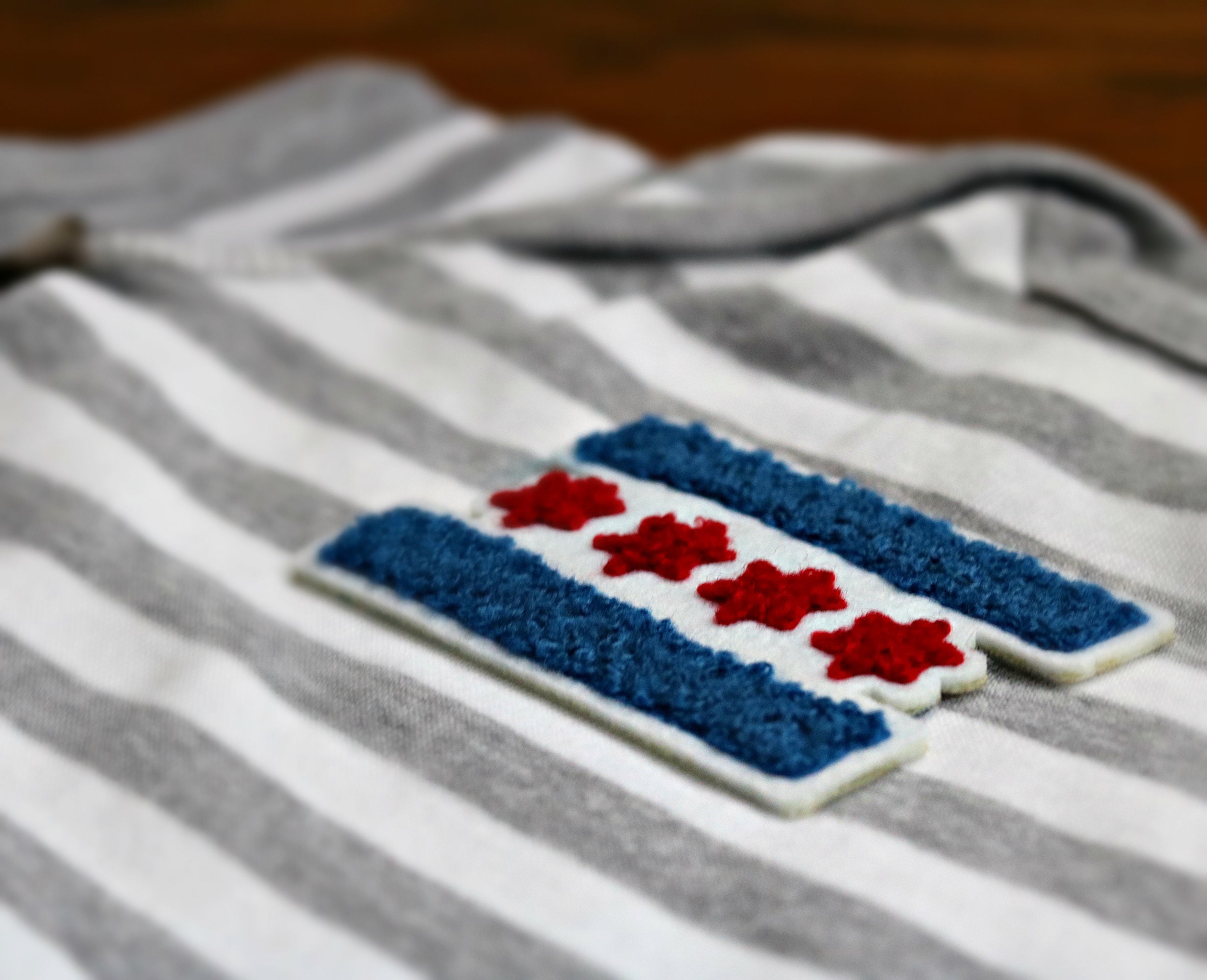 Chicago Flag Baby Jumper