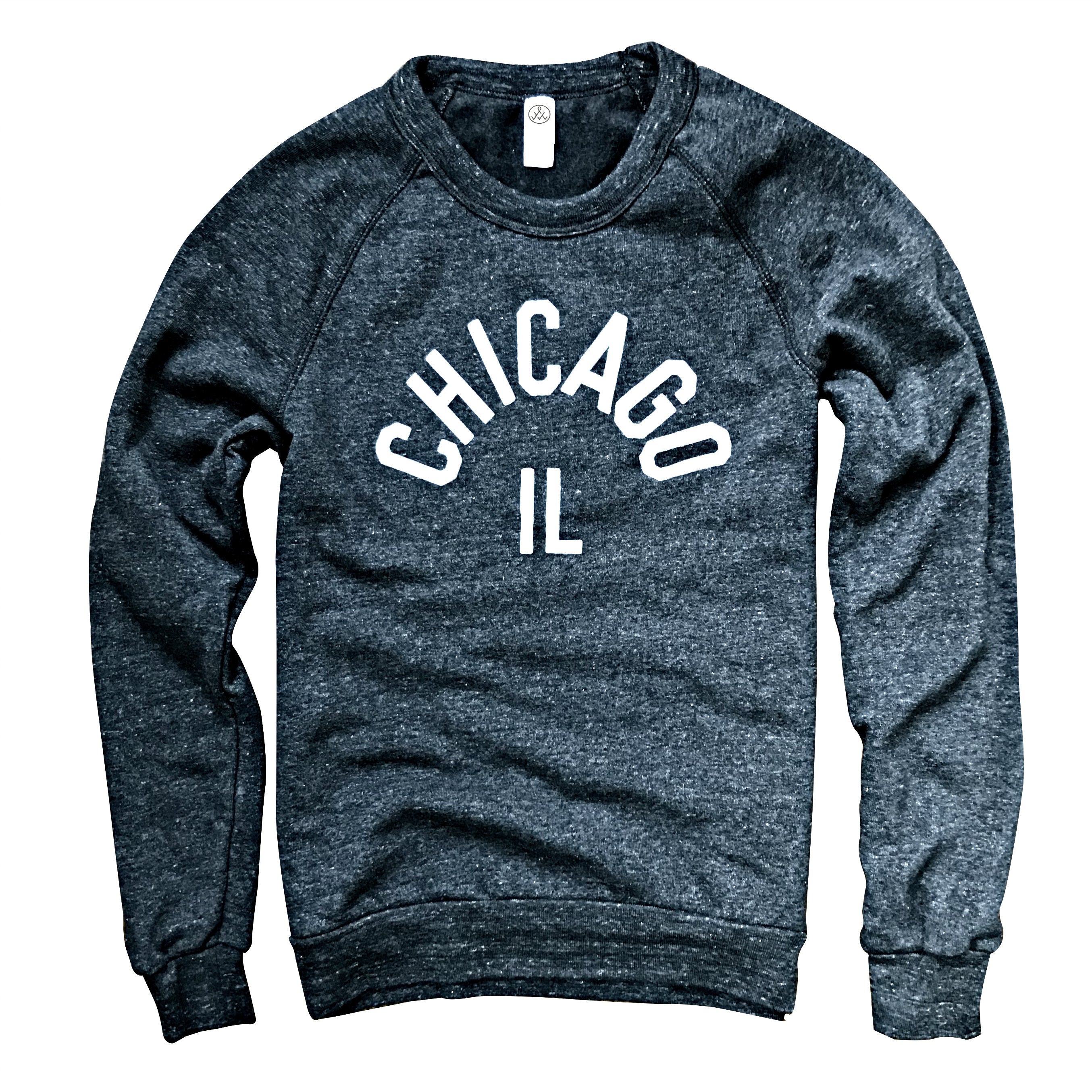 Chicago IL Gray Crewneck Chitown Clothing