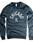 Chicago IL Gray Crewneck