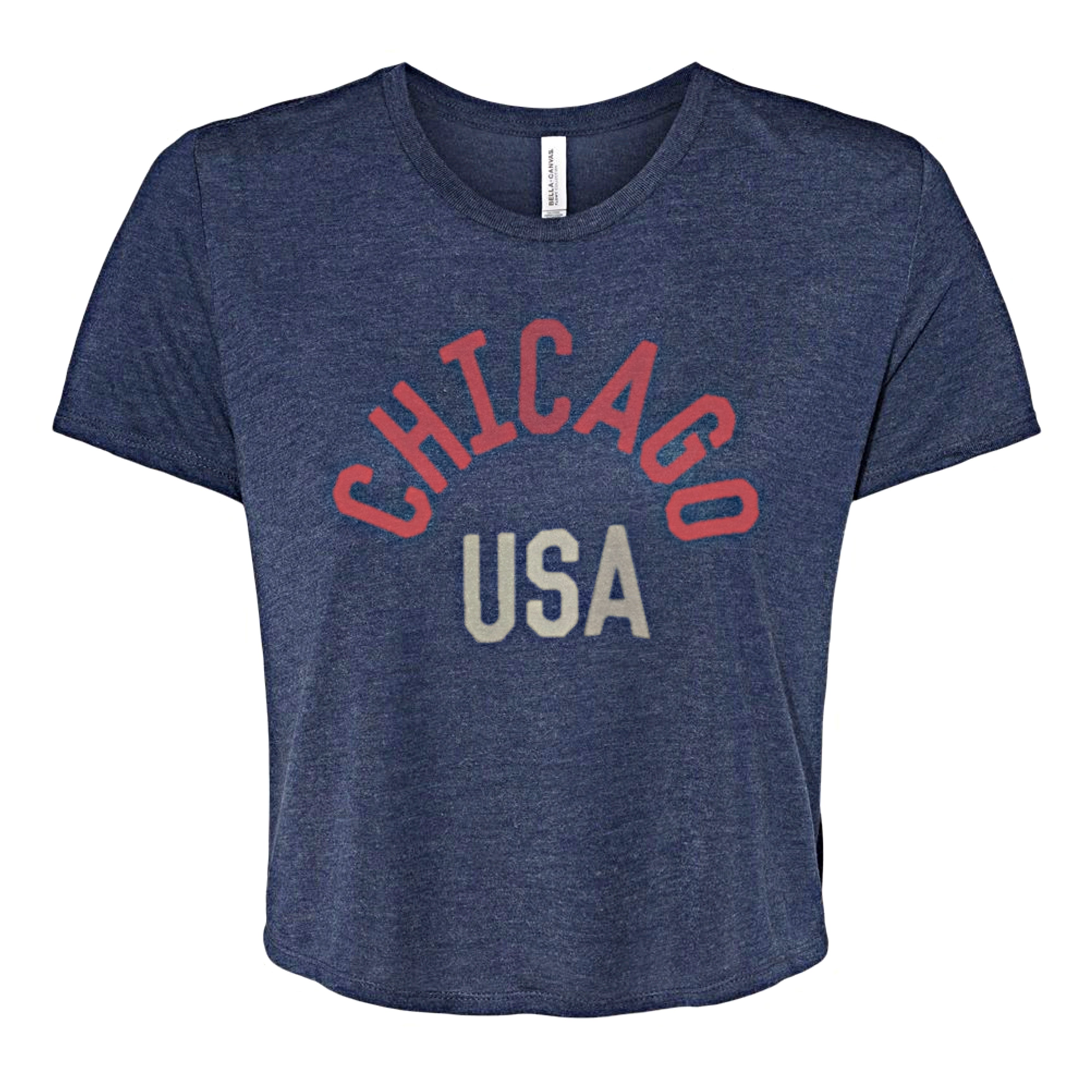 Chicago USA Crop Top