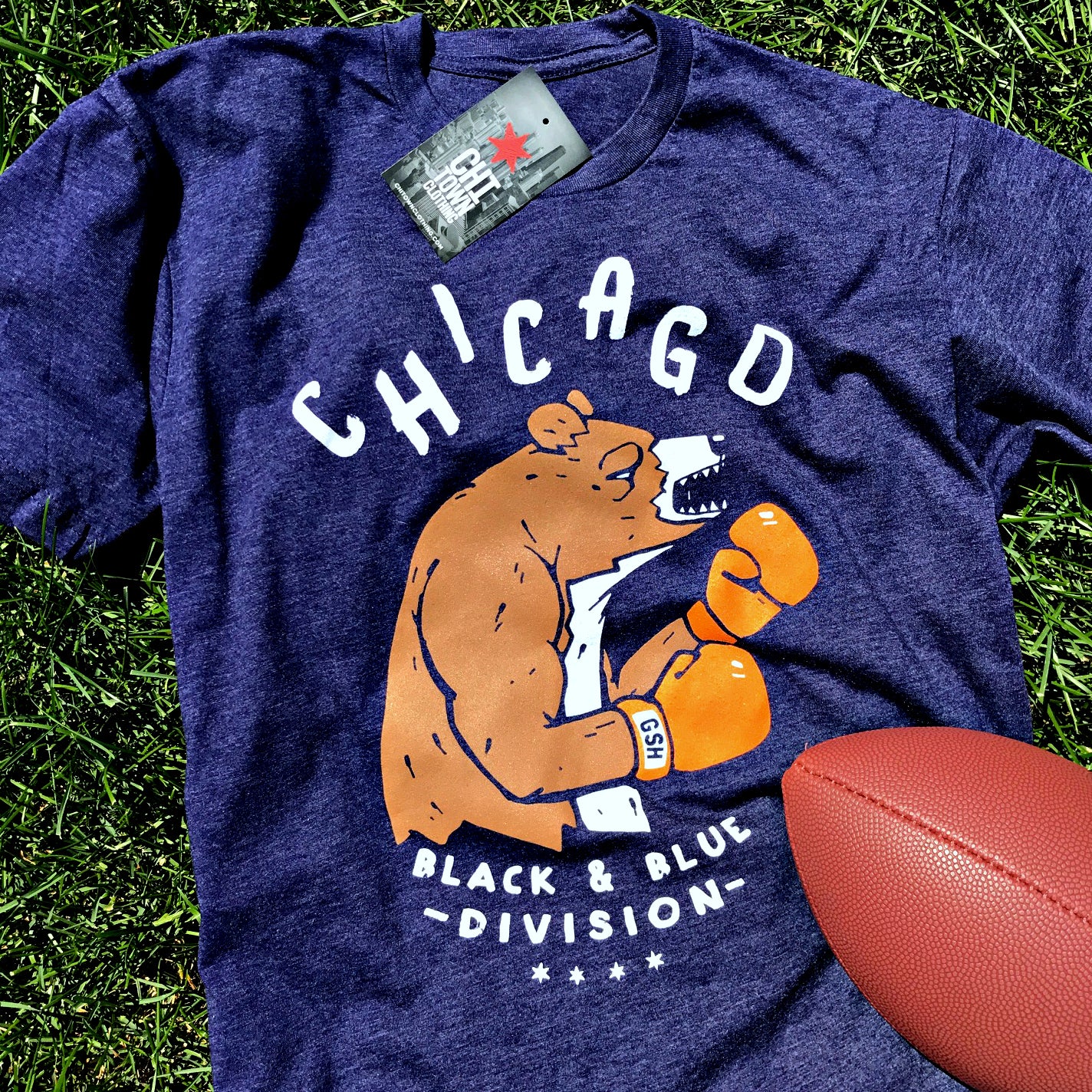 Black and Blue Division Chitown Clothing