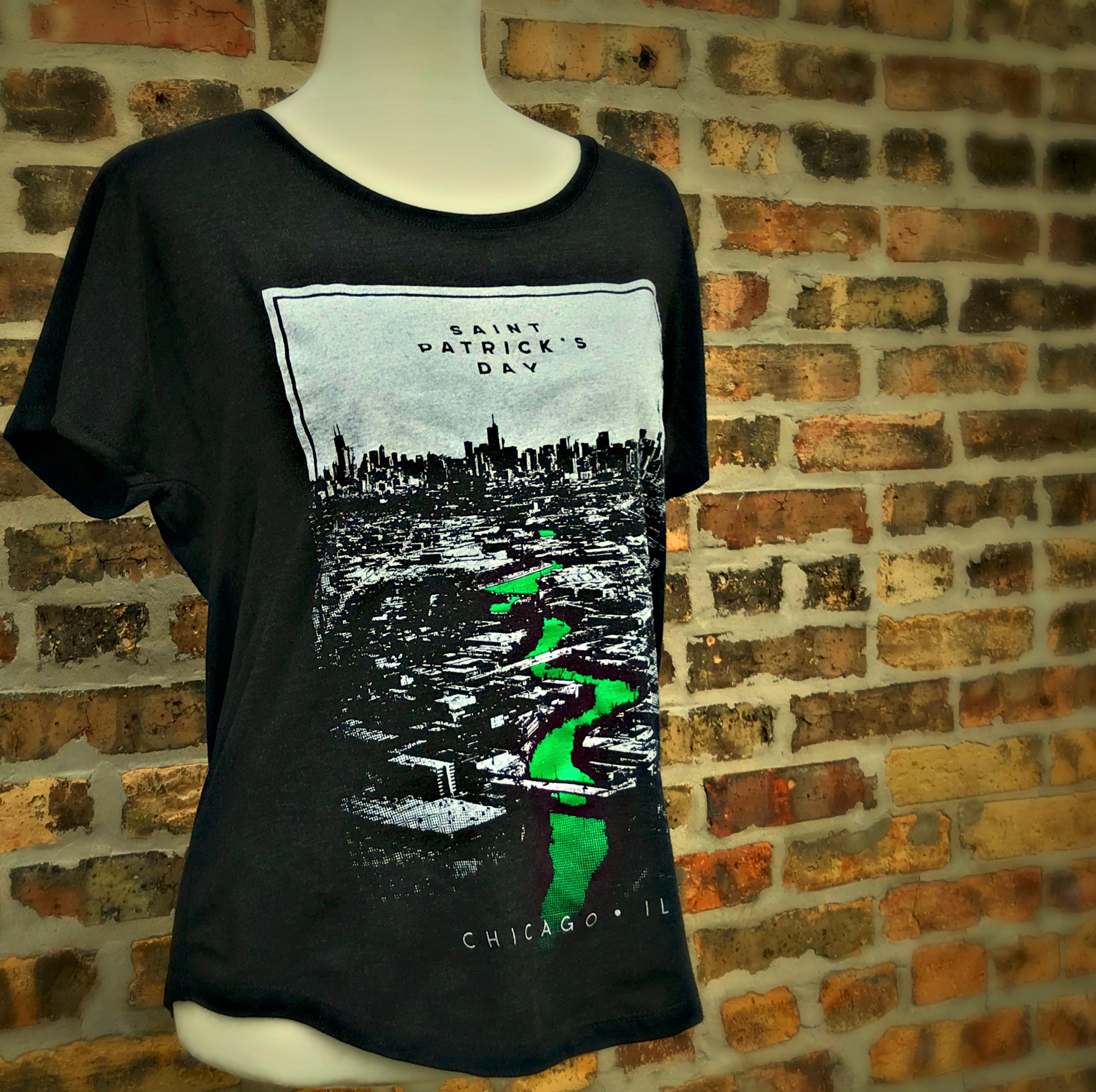 Ladies Chicago St. Patrick's Day T-Shirt