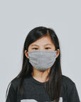 Youth Gray Cloth Mask