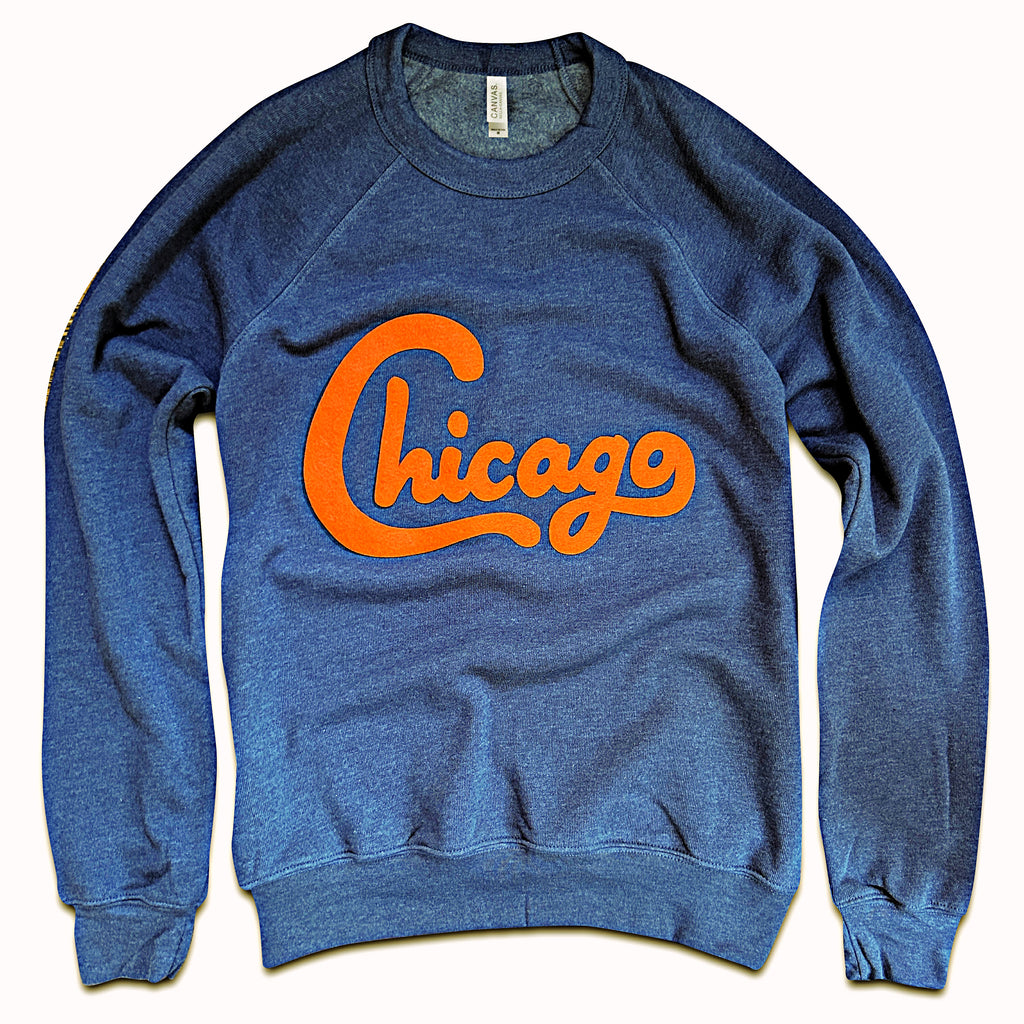 Retro Chicago Football Crewneck Sweatshirt