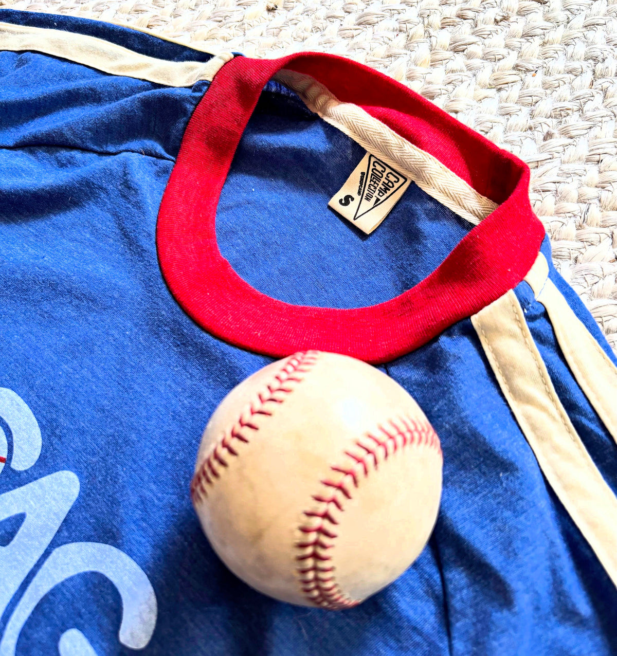 Retro Chicago Baseball Custom Ringer T-Shirt - Chitown Clothing