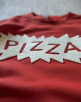 Retro Pizza Crewneck Sweatshirt