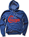 Chicago Football Felt Applique Hoodie