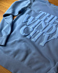 Windy City Blue Puff Crewneck