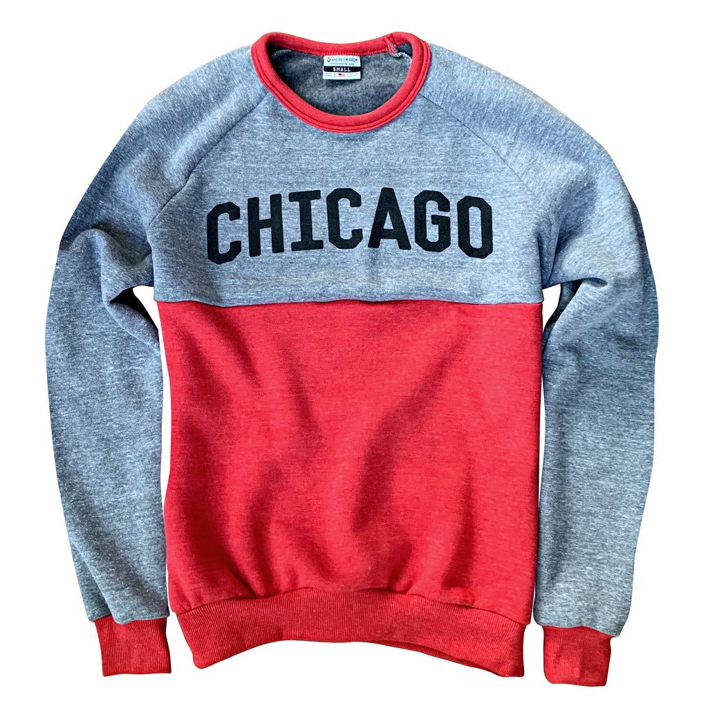 Chicago Il Blue Crewneck - Chitown Clothing XXL