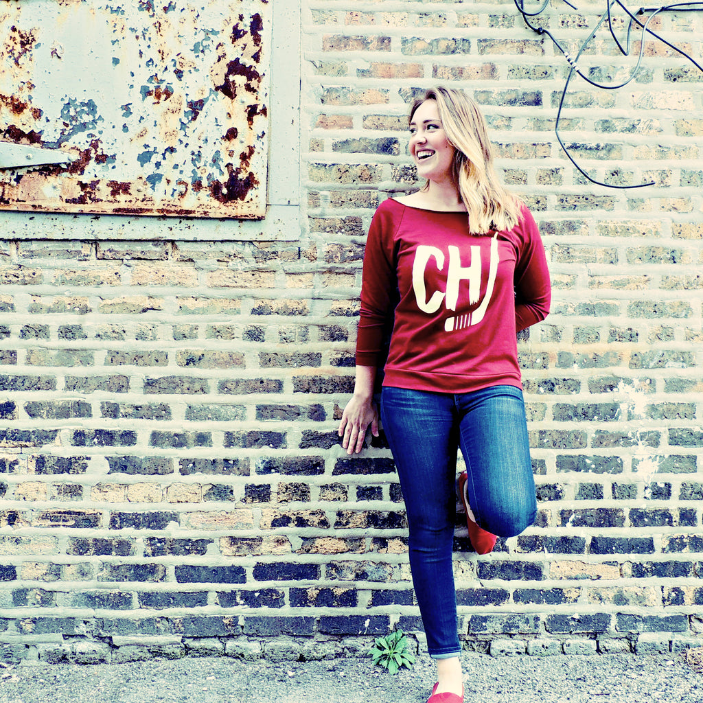 Chicago Blackhawks Women's Scoopneck
