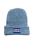 Chicago Flag Knit Winter Hat