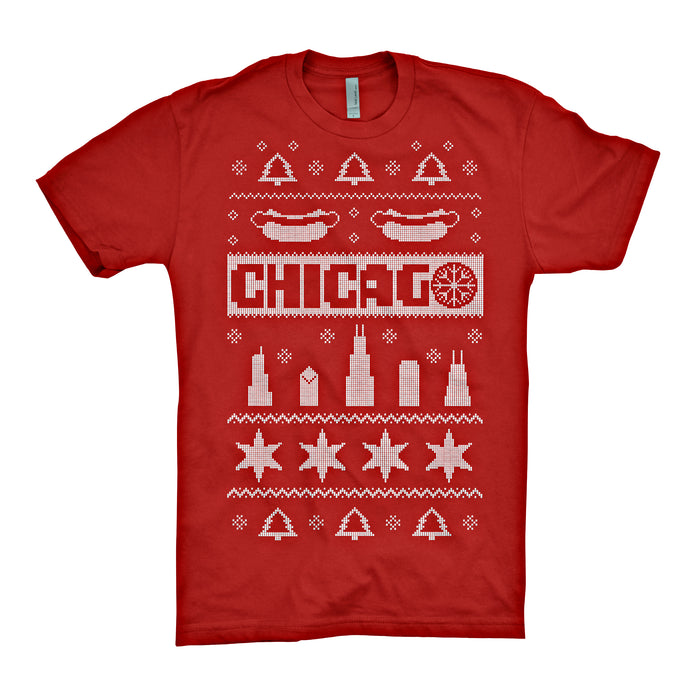 Chicago Ugly Christmas Shirt