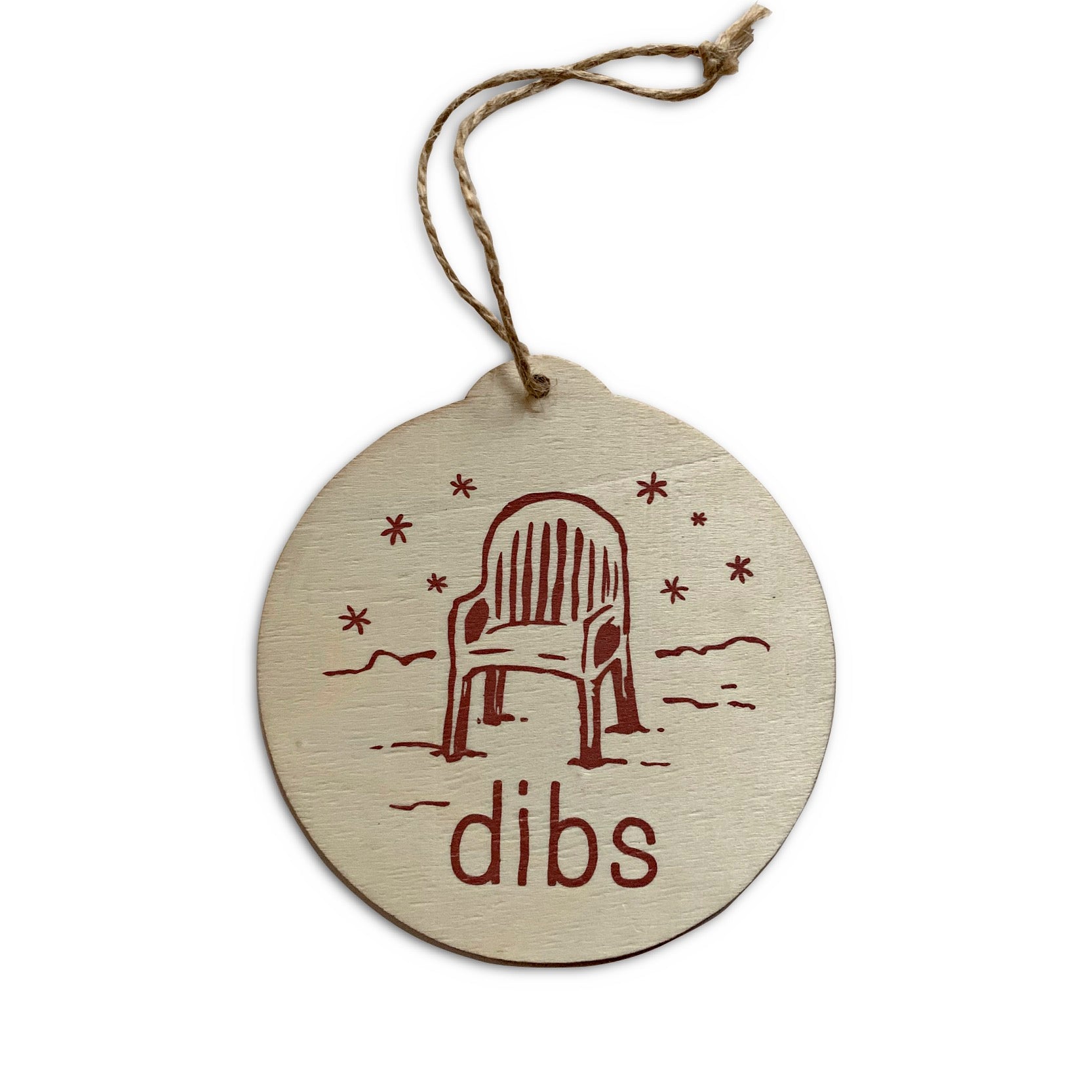 Chicago Dibs Ornament