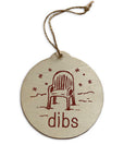 Chicago Dibs Ornament
