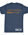 Ditka vs God Shirt Back