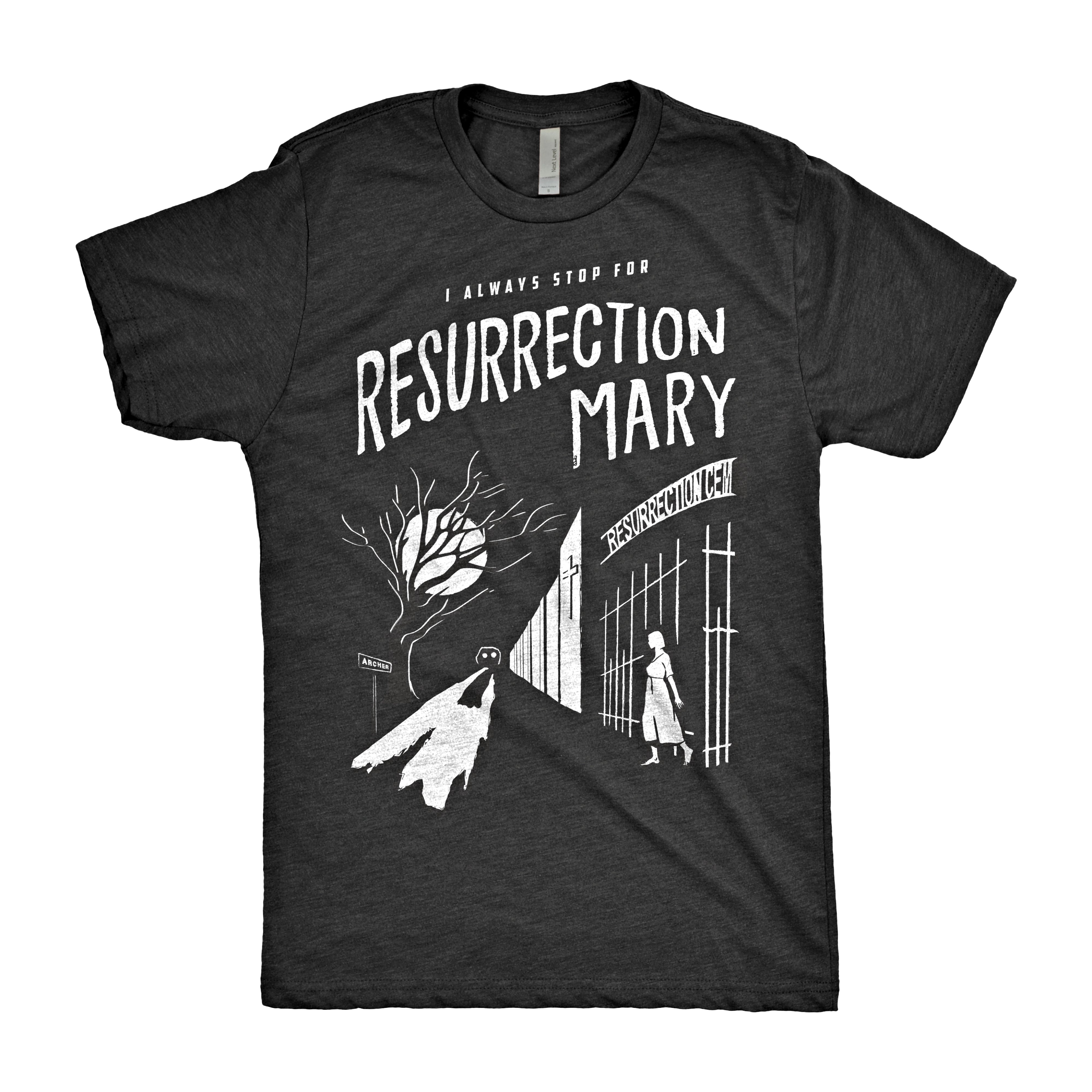 Resurrection Mary Cemetary Shirt