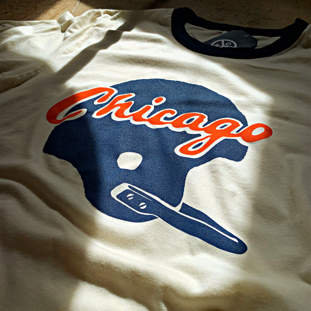 Vintage Chicago Bears Ringer Shirt